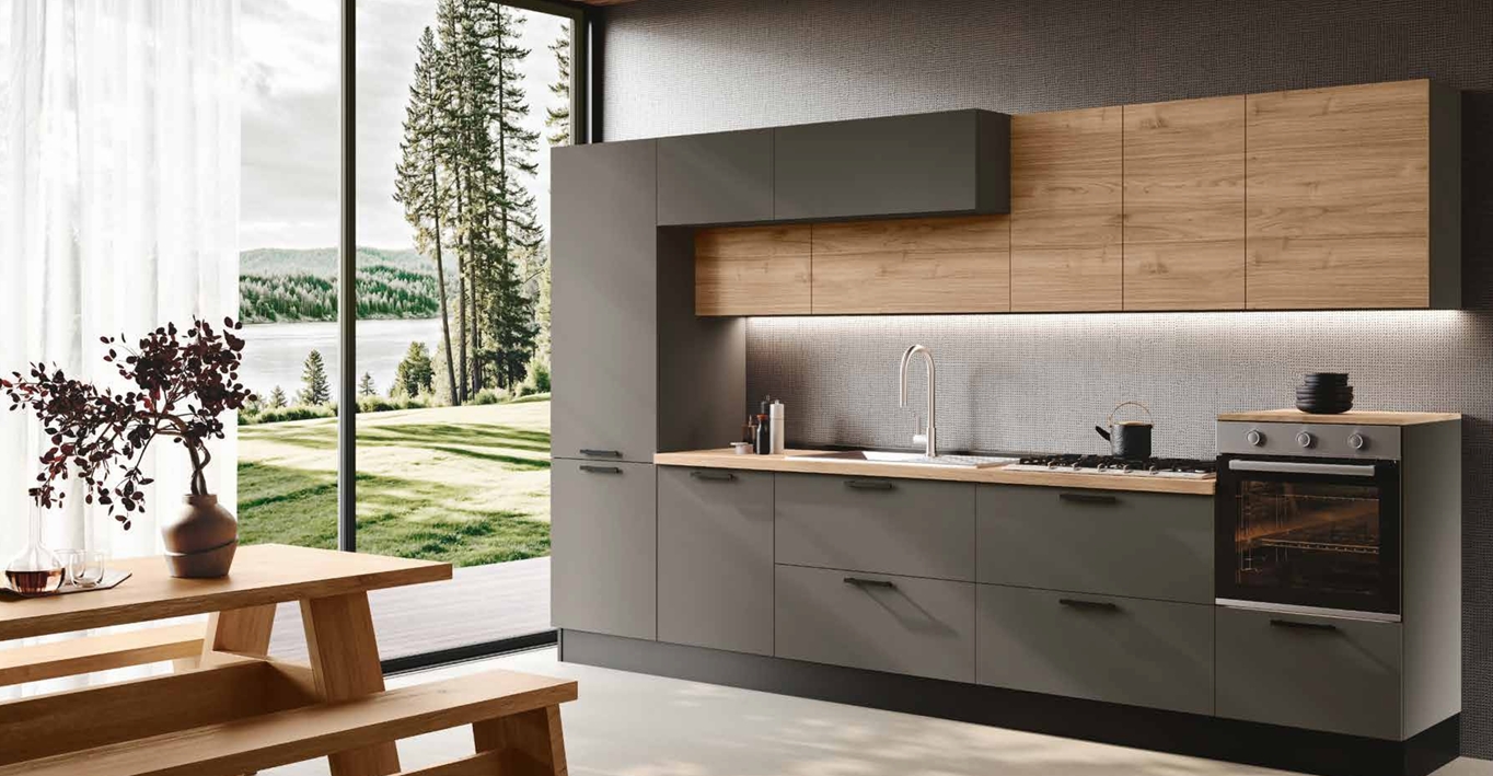 4199 € – Cuisine complète avec électroménagers BEKO